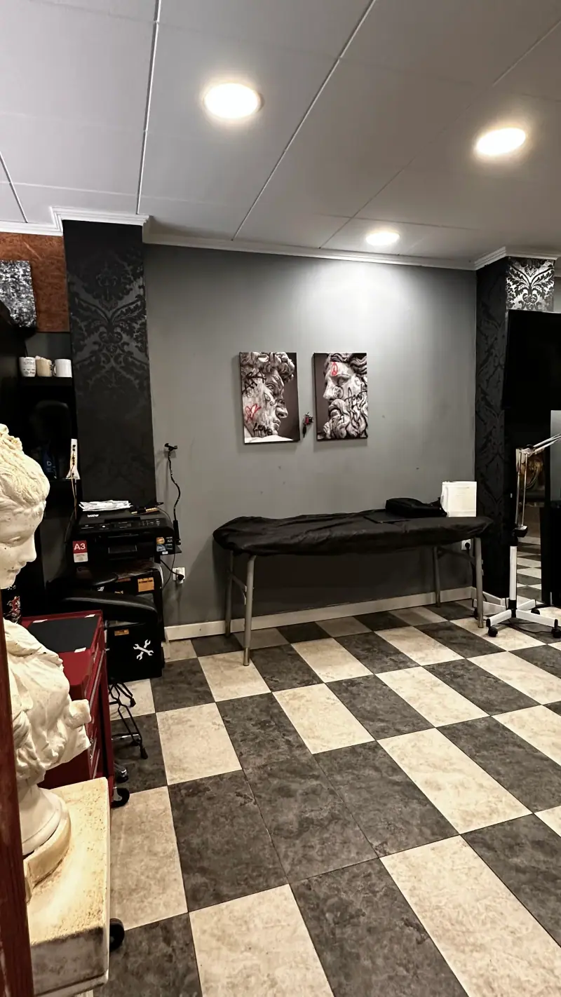 Zona de trabajo del estudio